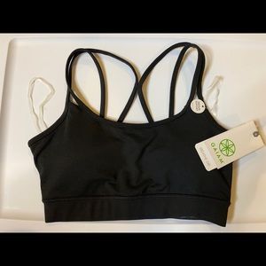 NWT BLACK SPORTS BRA